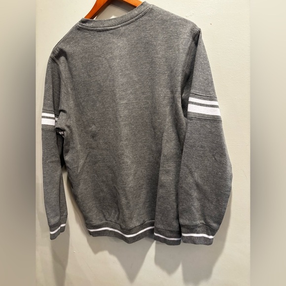 MV Sport Charcoal Gray West Point Sweatshirt collegiate casual crew neck small - Picture 2 of 11